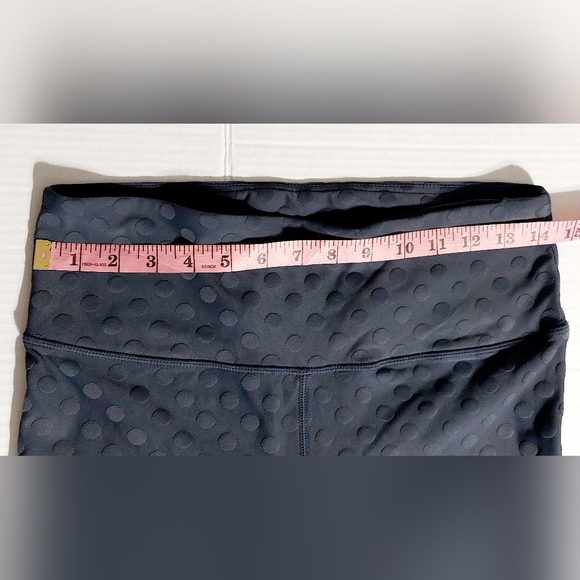 Mono B - Polka Dot Leggings- "Grey/Blue" Large - Picture 8 of 8